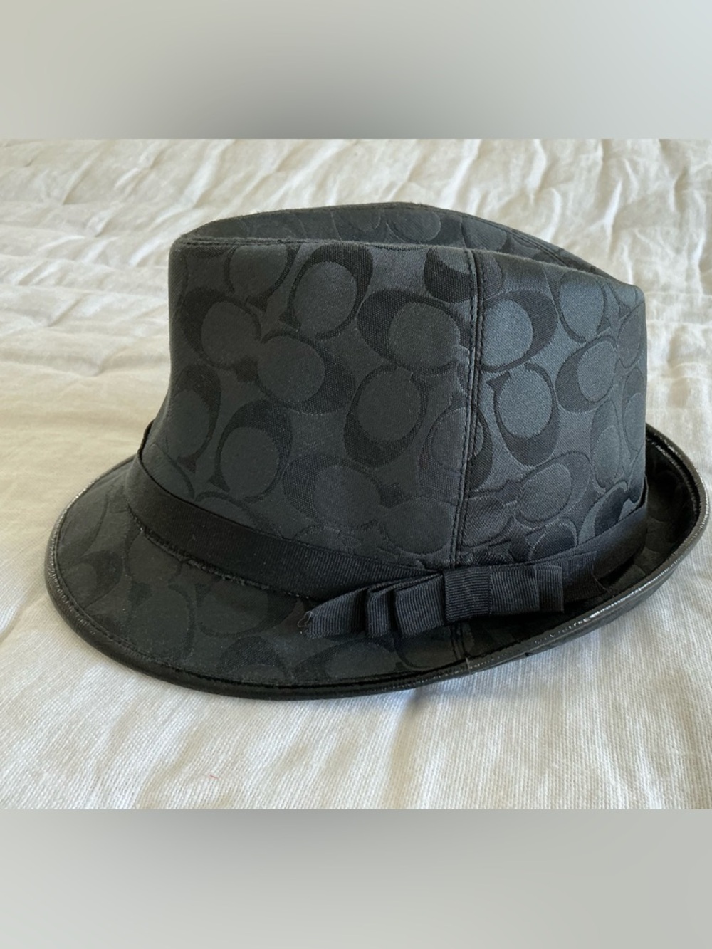 NWOT Coach Tonal Signature C Fedora Hat